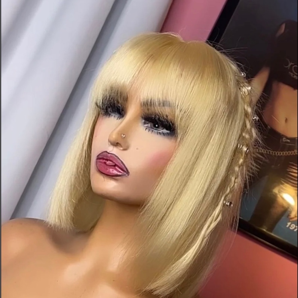 Blonde Wig Unit (Closure)